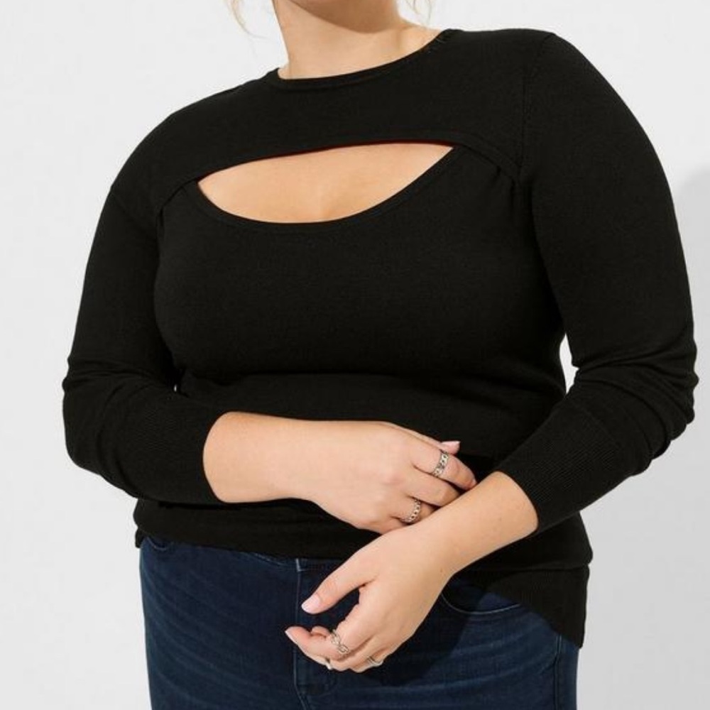 Pullover fitted sweater